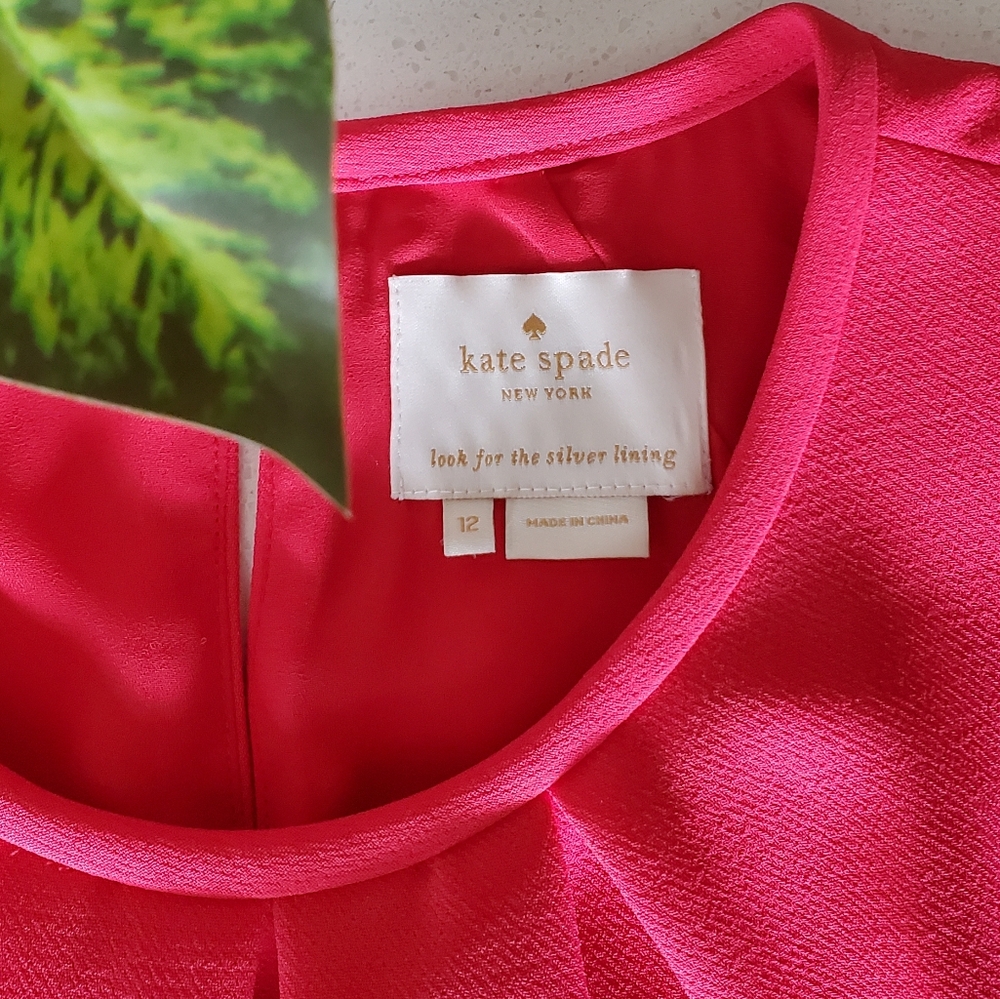 Kate Spade Hot Pink Tunic Dress
